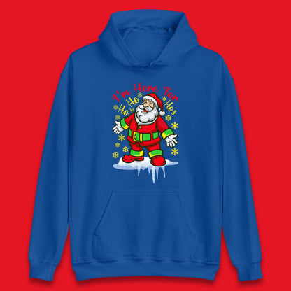 santa claus christmas hoodie