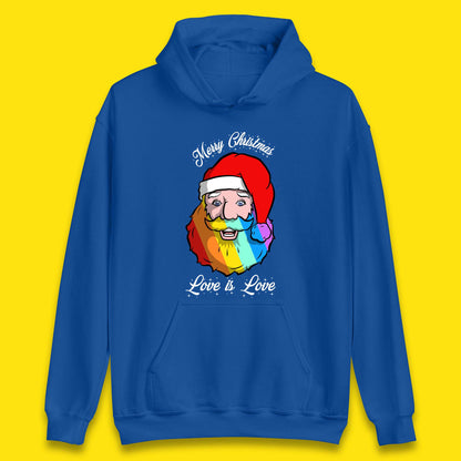 Gay Santa Christmas Unisex Hoodie