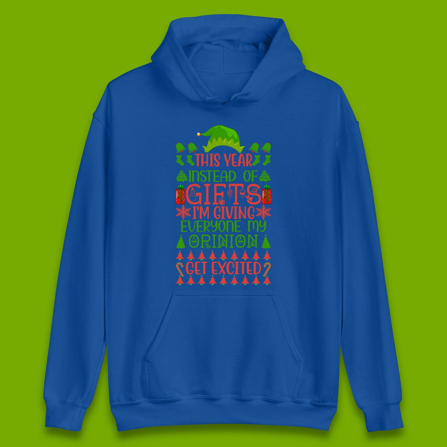 christmas elf hoodie