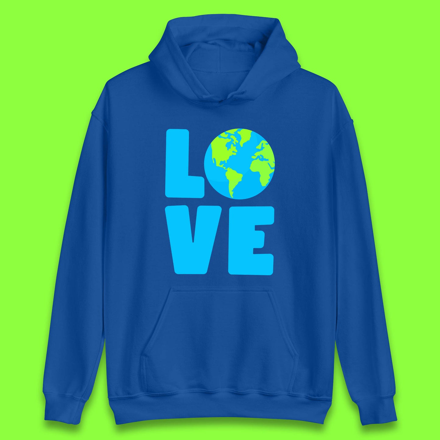 Love Earth Day Environmental Climate Change Save The Planet Unisex Hoodie