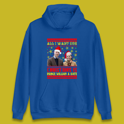 Prince William & Kate Christmas Unisex Hoodie