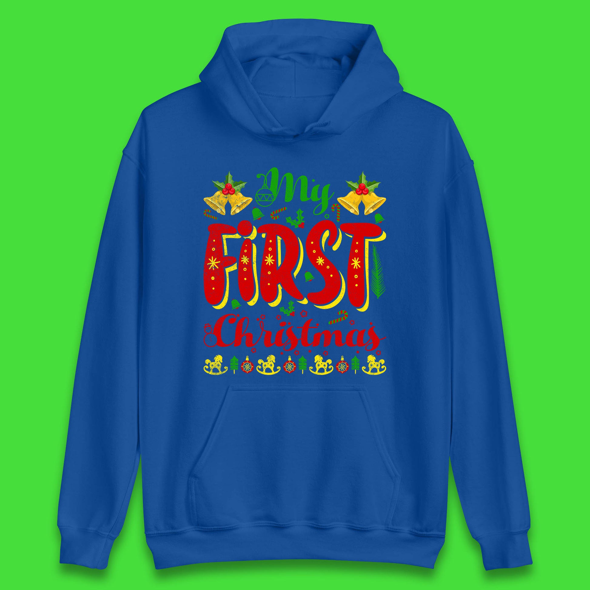 my first christmas hoodie