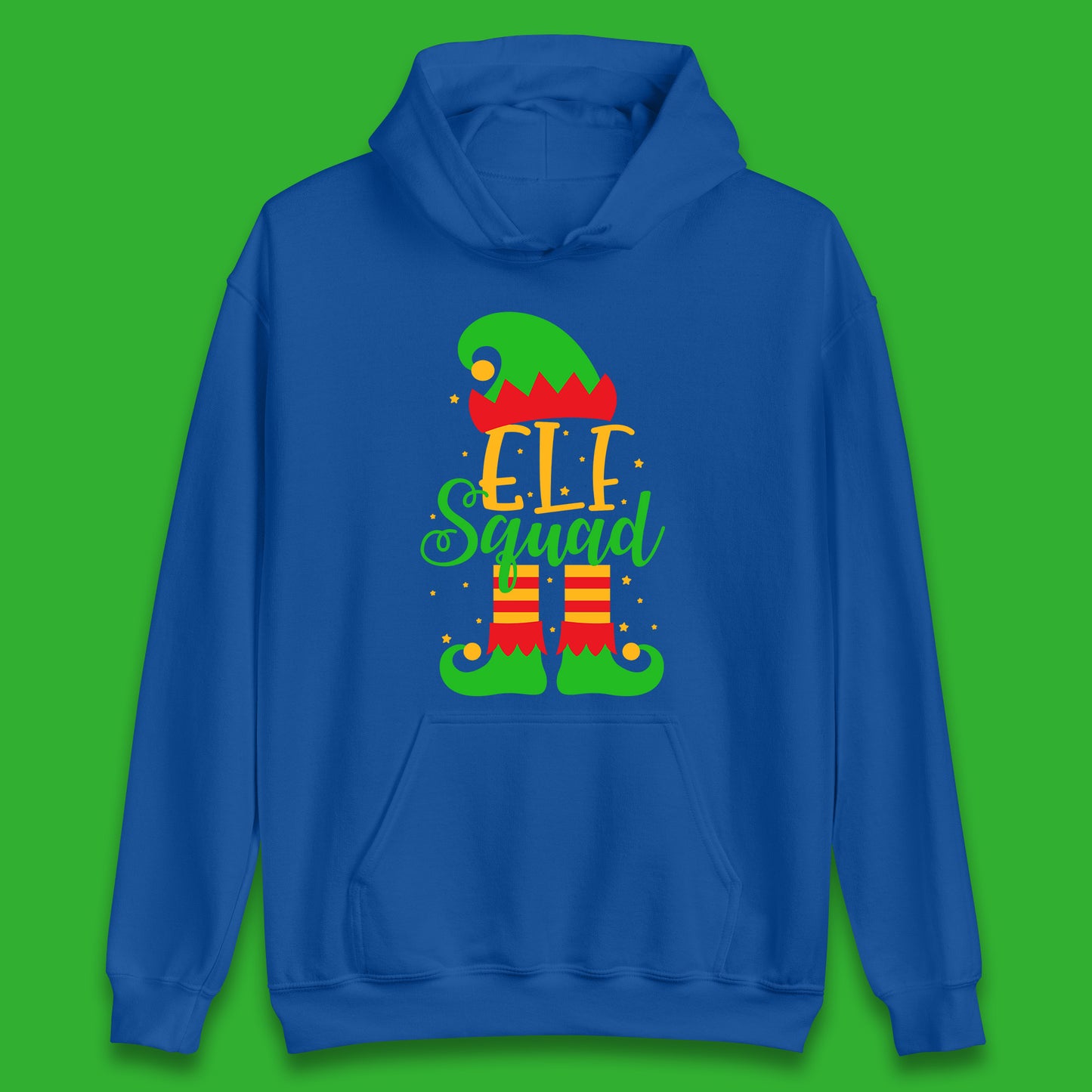 christmas elf squad hoodie