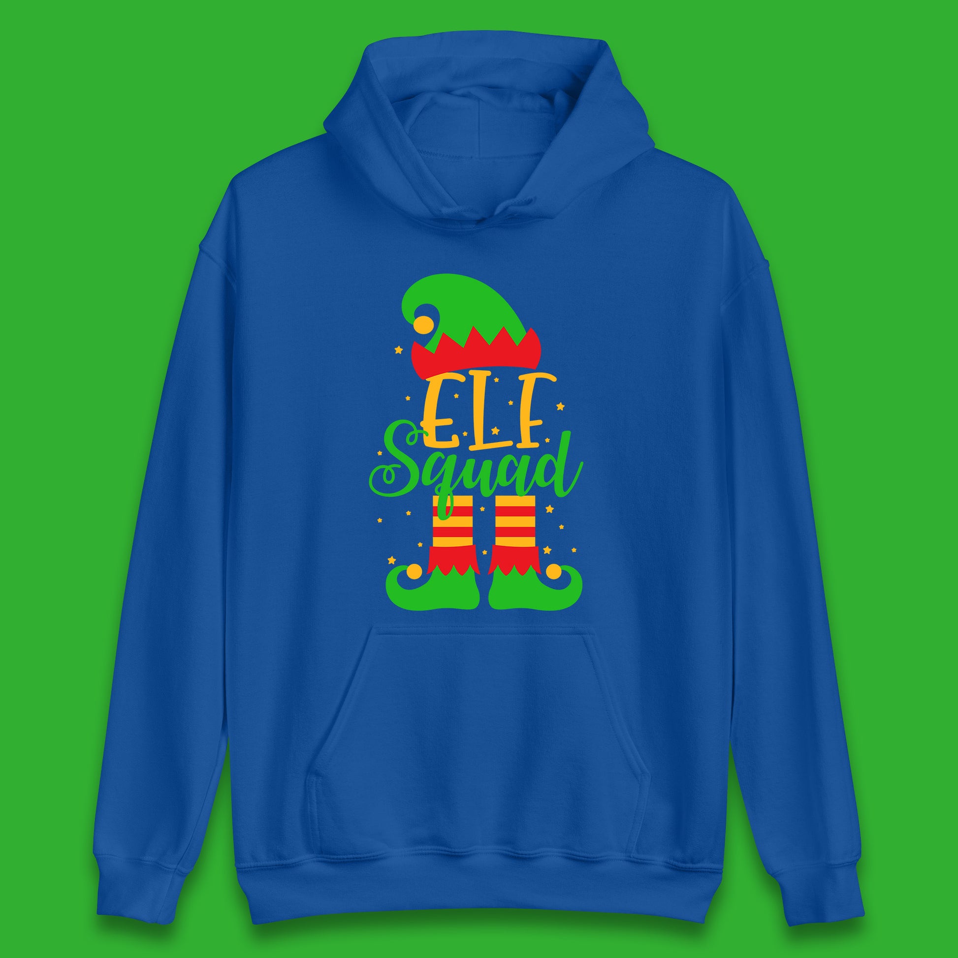 christmas elf squad hoodie
