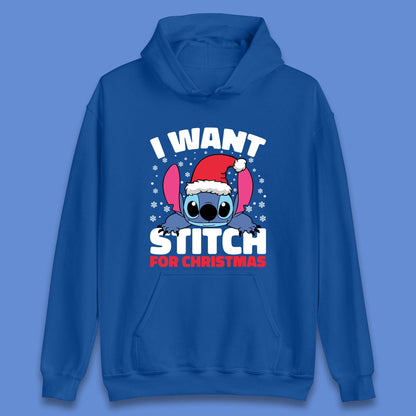 I Want Sticth For Christmas Unisex Hoodie