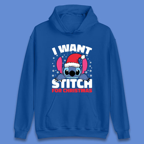 I Want Sticth For Christmas Unisex Hoodie