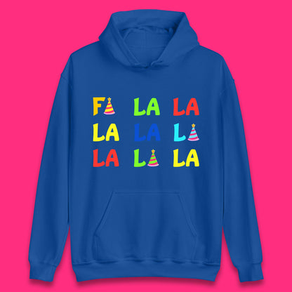 fa la la la christmas song hoodie