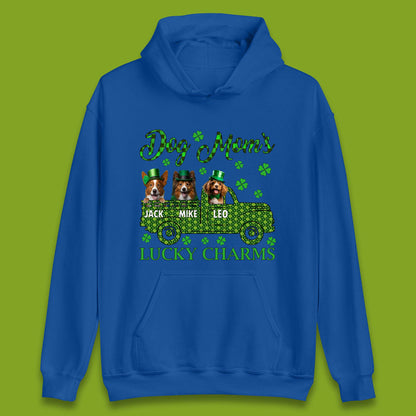 Personalised Dog Mom's Lucky Charms Unisex Hoodie