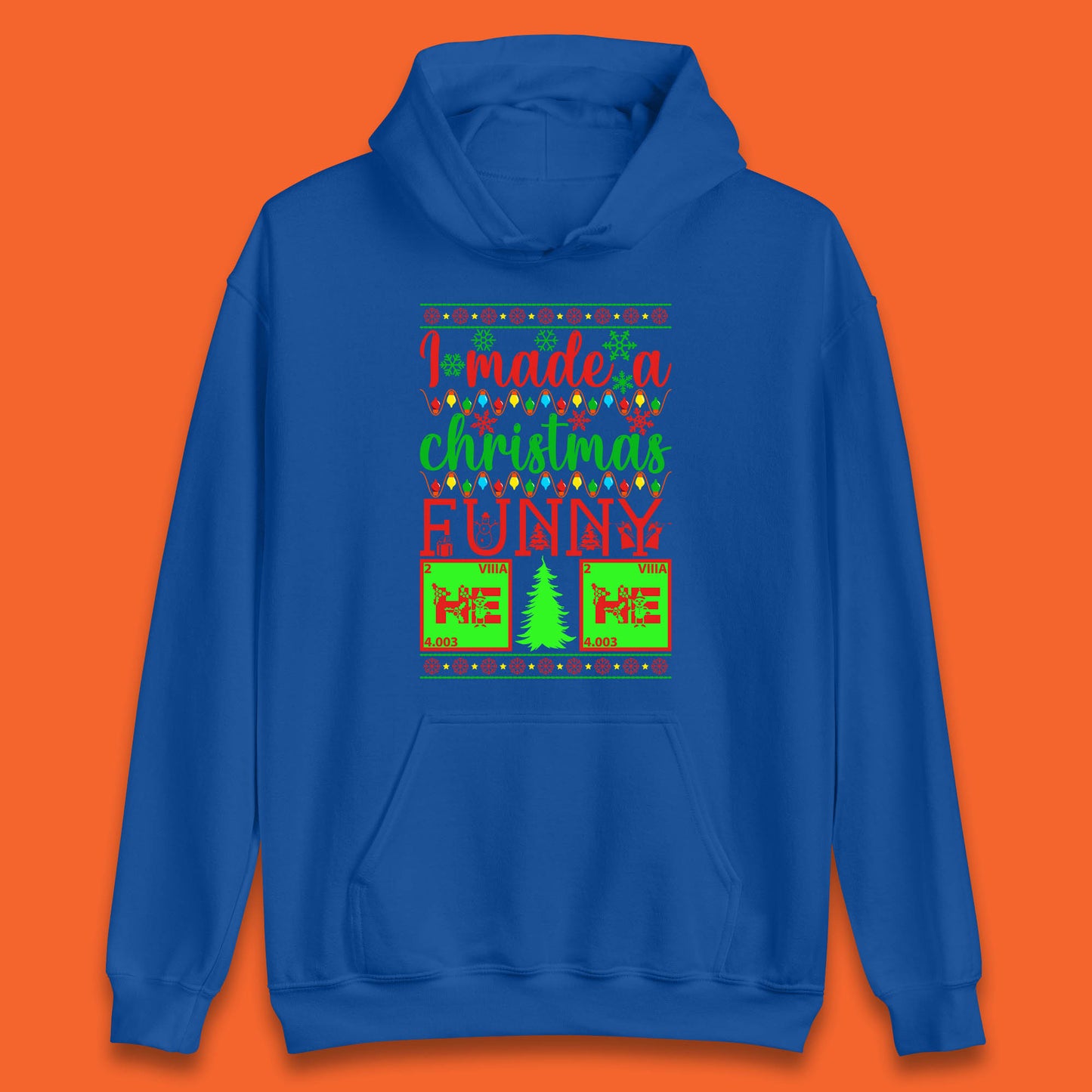 periodic table hoodie