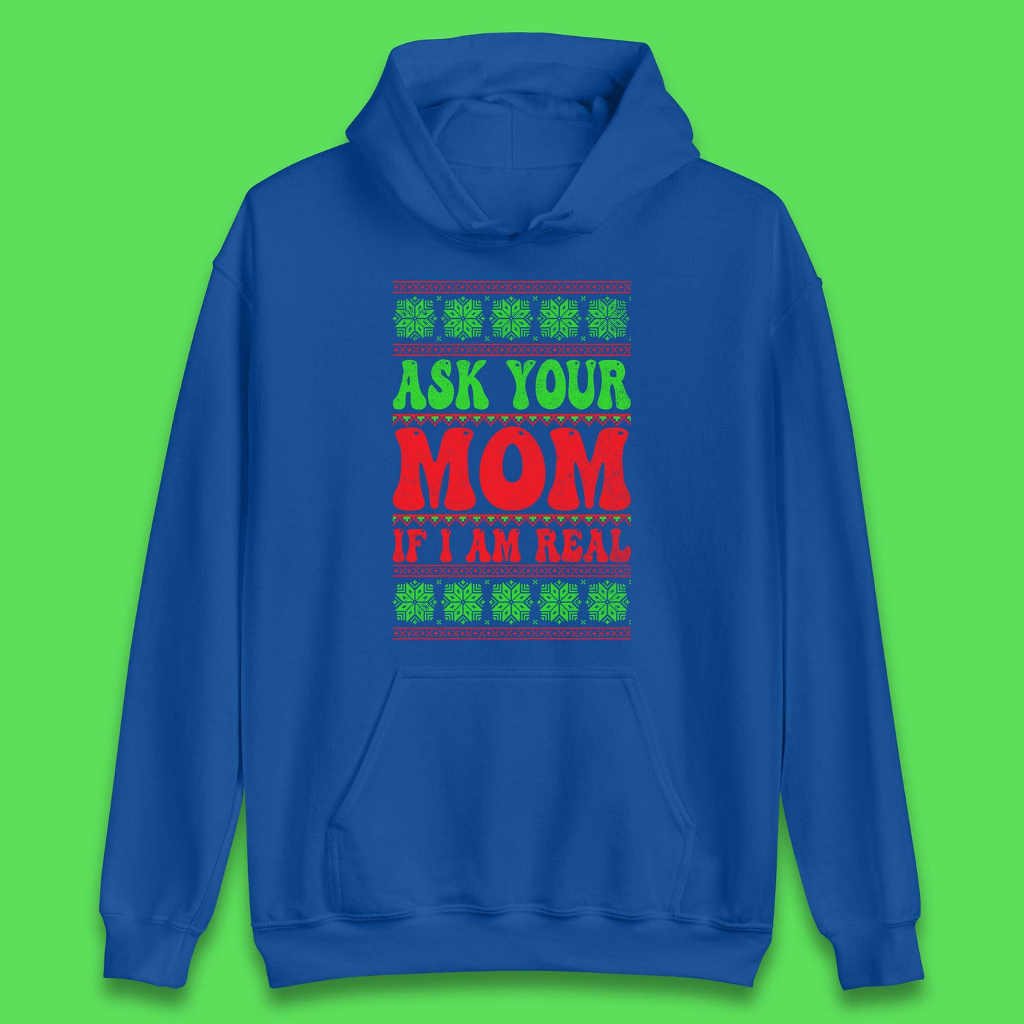 christmas santa festive hoodie