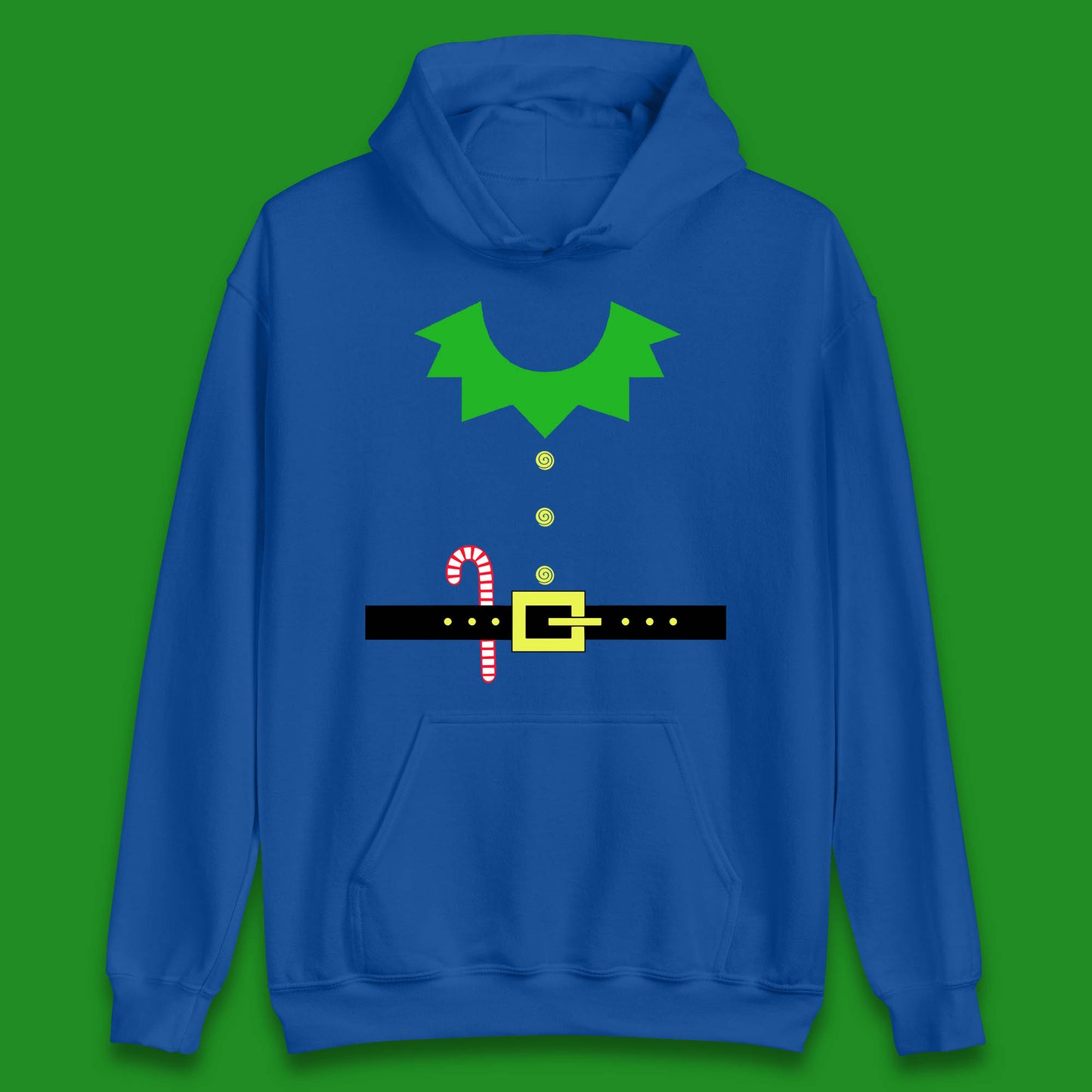 christmas elf costume christmas candy hoodie