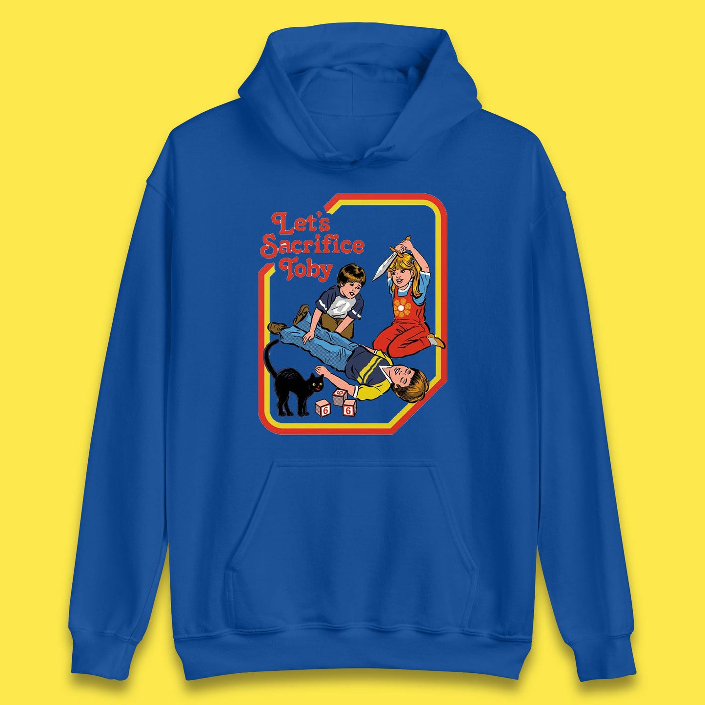 Let's Sacrifice Toby Creepy Incantation Halloween Funny Meme Dark Humor Unisex Hoodie