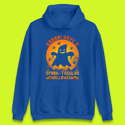 Boo Have A Spook Tacular Halloween Boo Ghost Horror Scary Spooky Season Unisex Hoodie