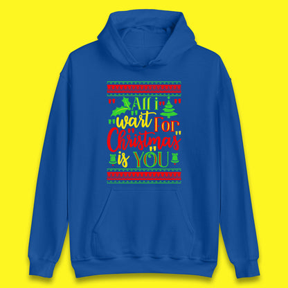 all i want for christmas is you hoodie