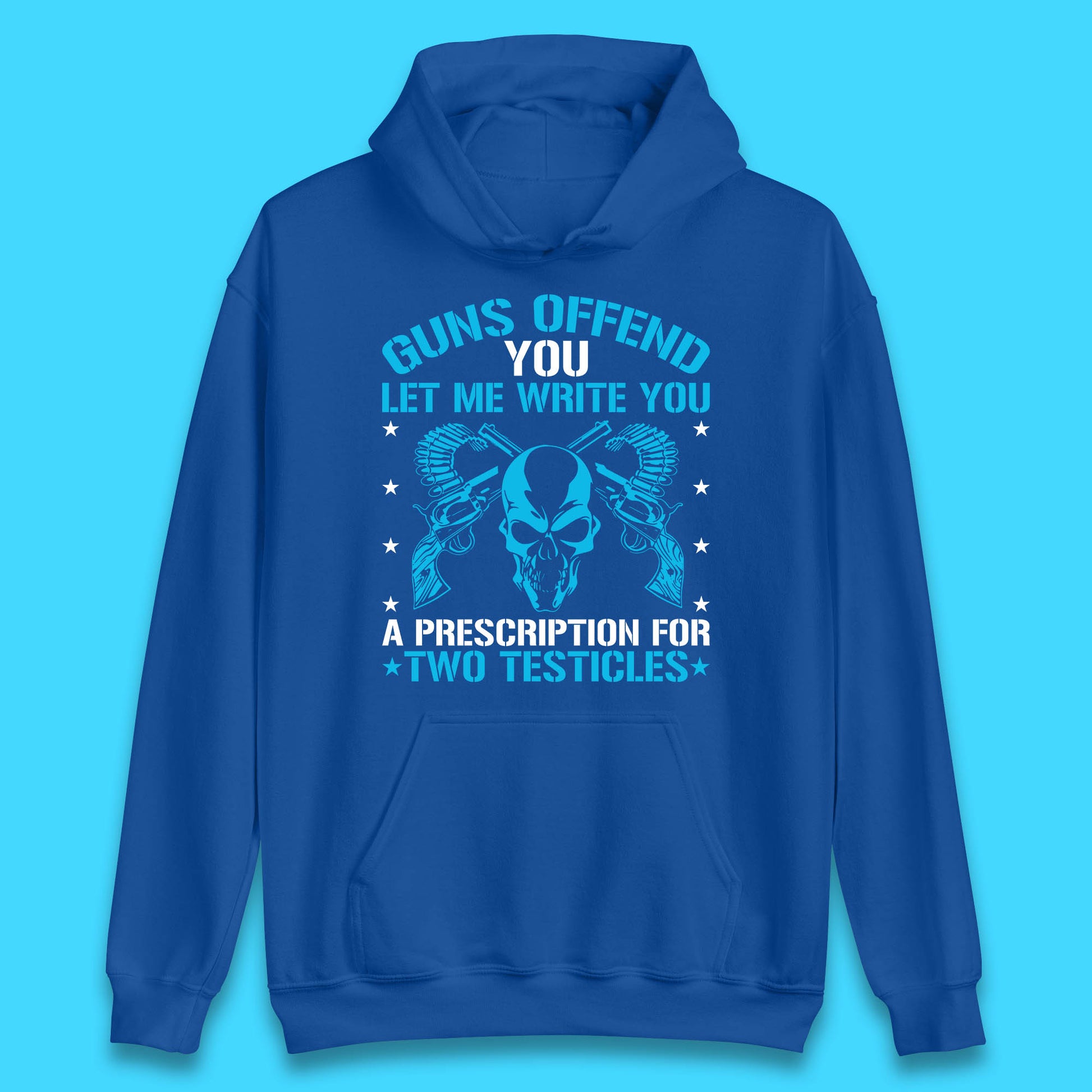 2nd Amendment Guns Offend You Let Me Write You Unisex Hoodie