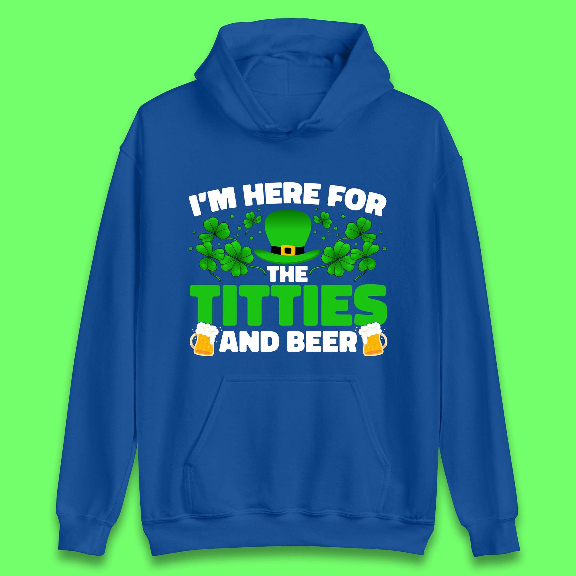 Rude St Patricks Day Hoodies UK