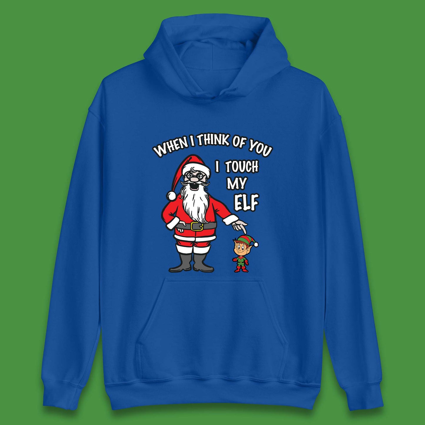 Cheeky Rude Funny Christmas Unisex Hoodie
