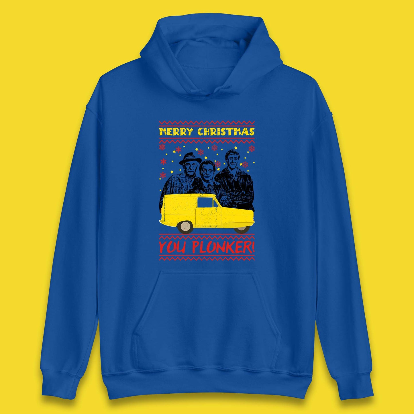 Merry Christmas You Plunker Unisex Hoodie