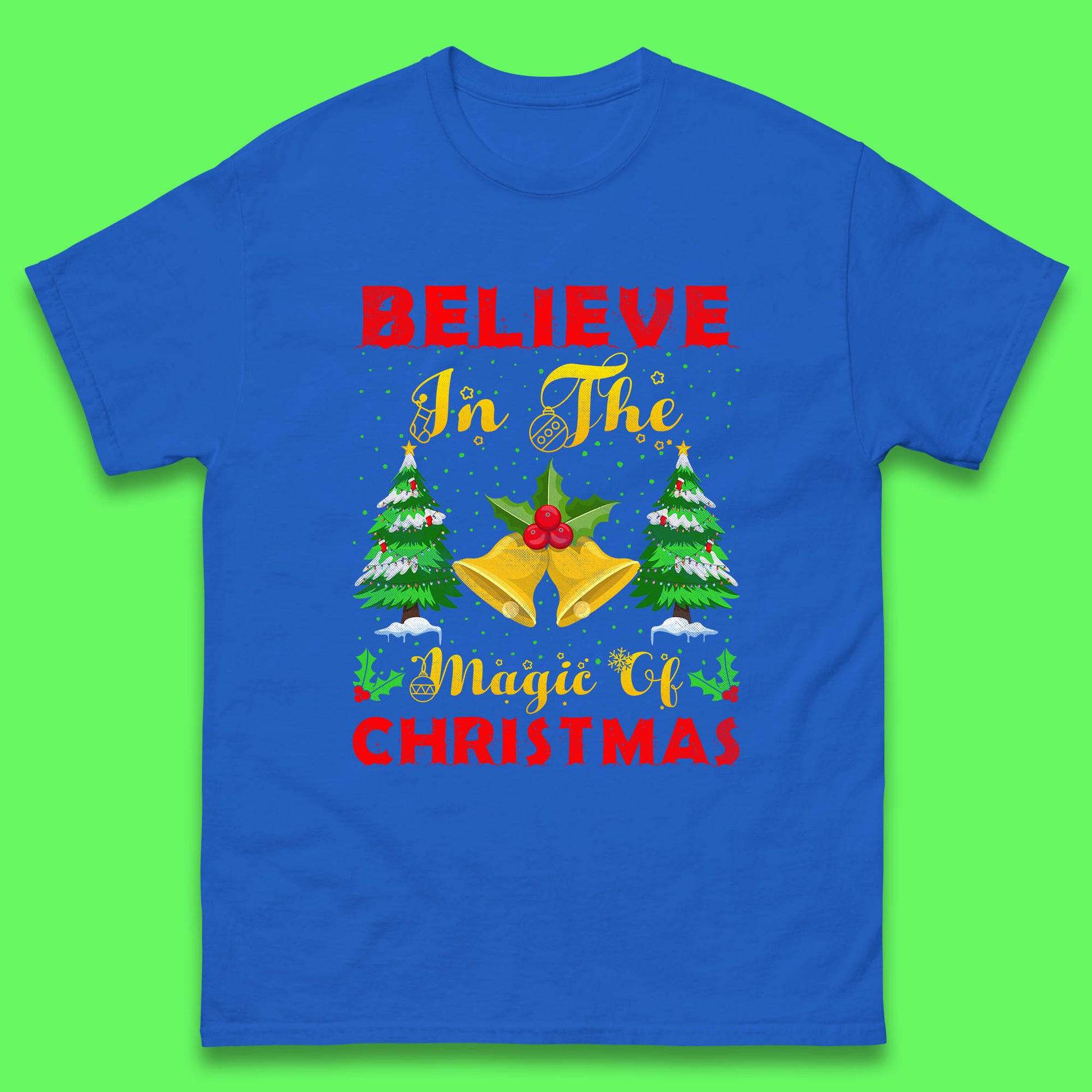 believe in the magic of christmas t shirt
