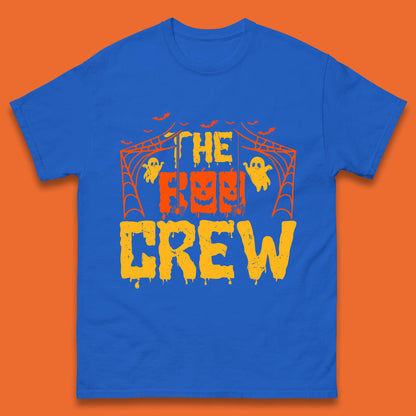The Boo Crew Halloween Horror Spooky Boo Squad Matching Halloween Costume Mens Tee Top
