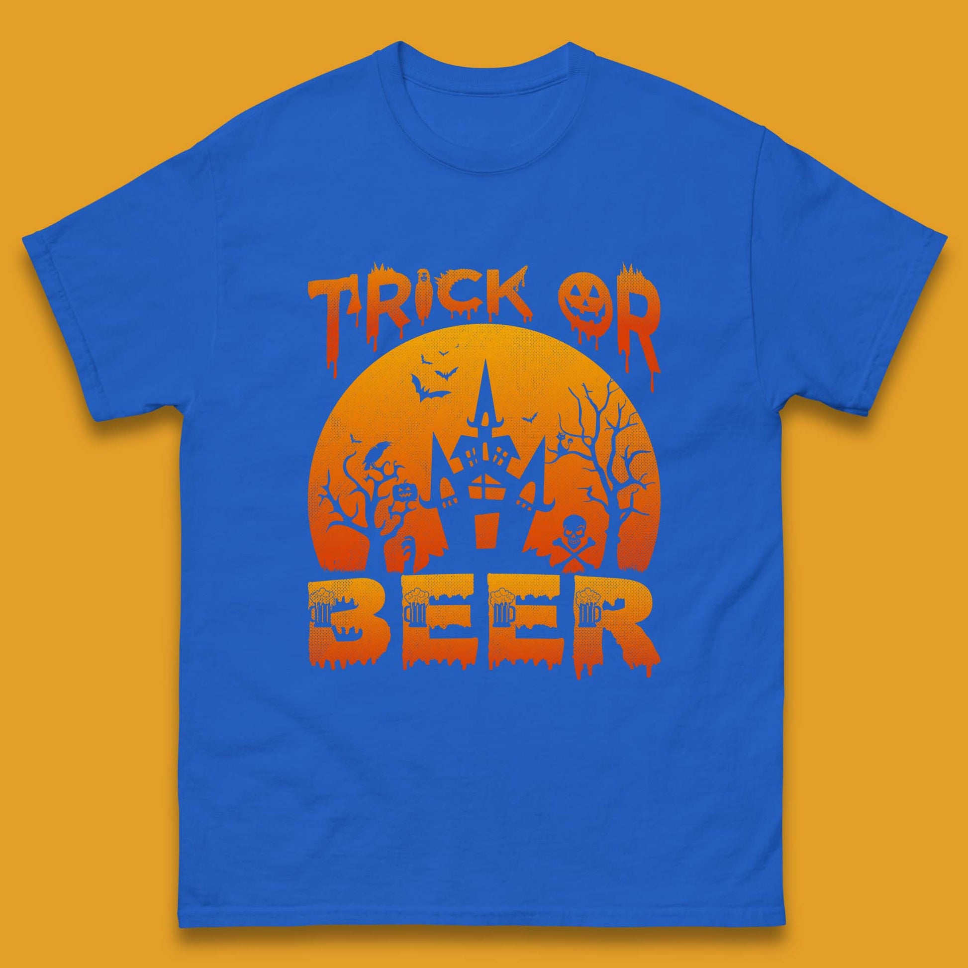 Halloween Slogan T Shirt