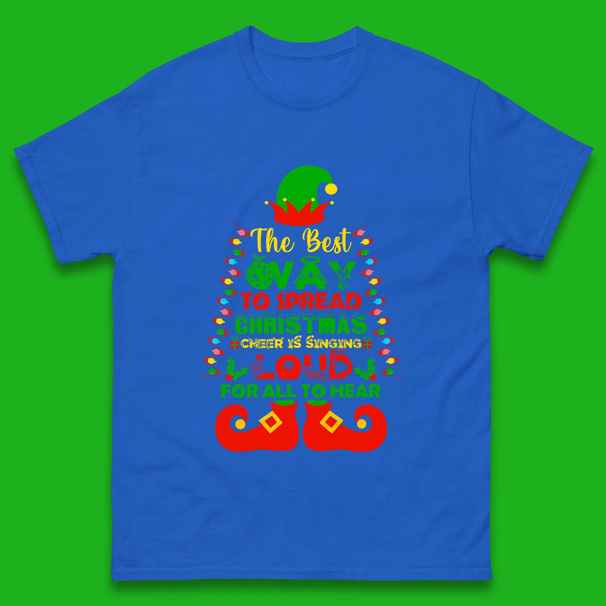 elf christmas quote t shirt