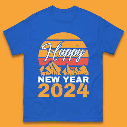 Happy New Year 2024 Camping Camping Mens T-Shirt