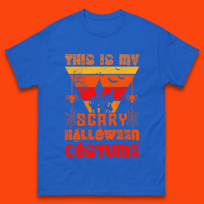 This Is My Scary Halloween Costume Spooky Haunted House Creepy Halloween Mens Tee Top