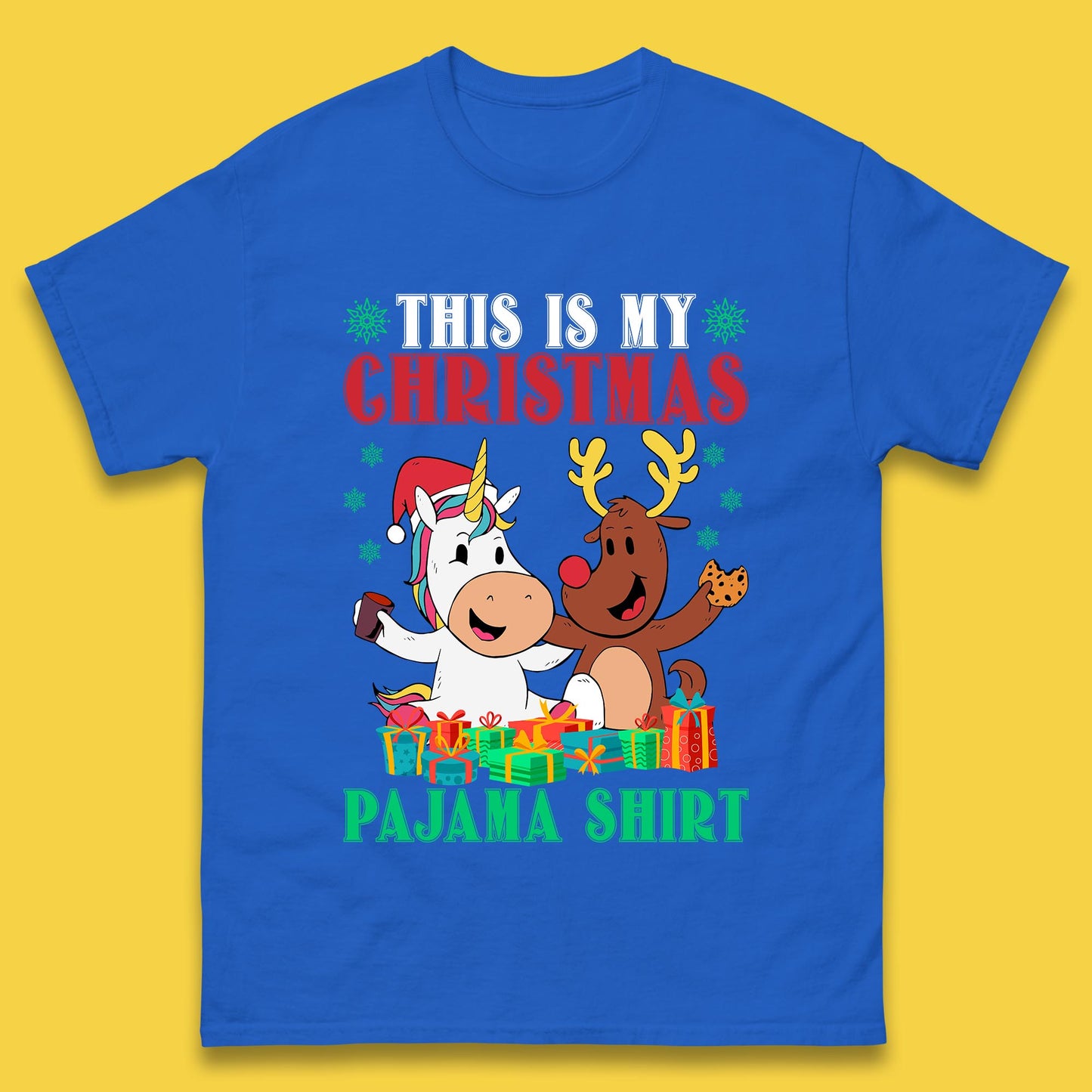 unicorn christmas shirt