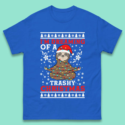 sloth christmas t shirt