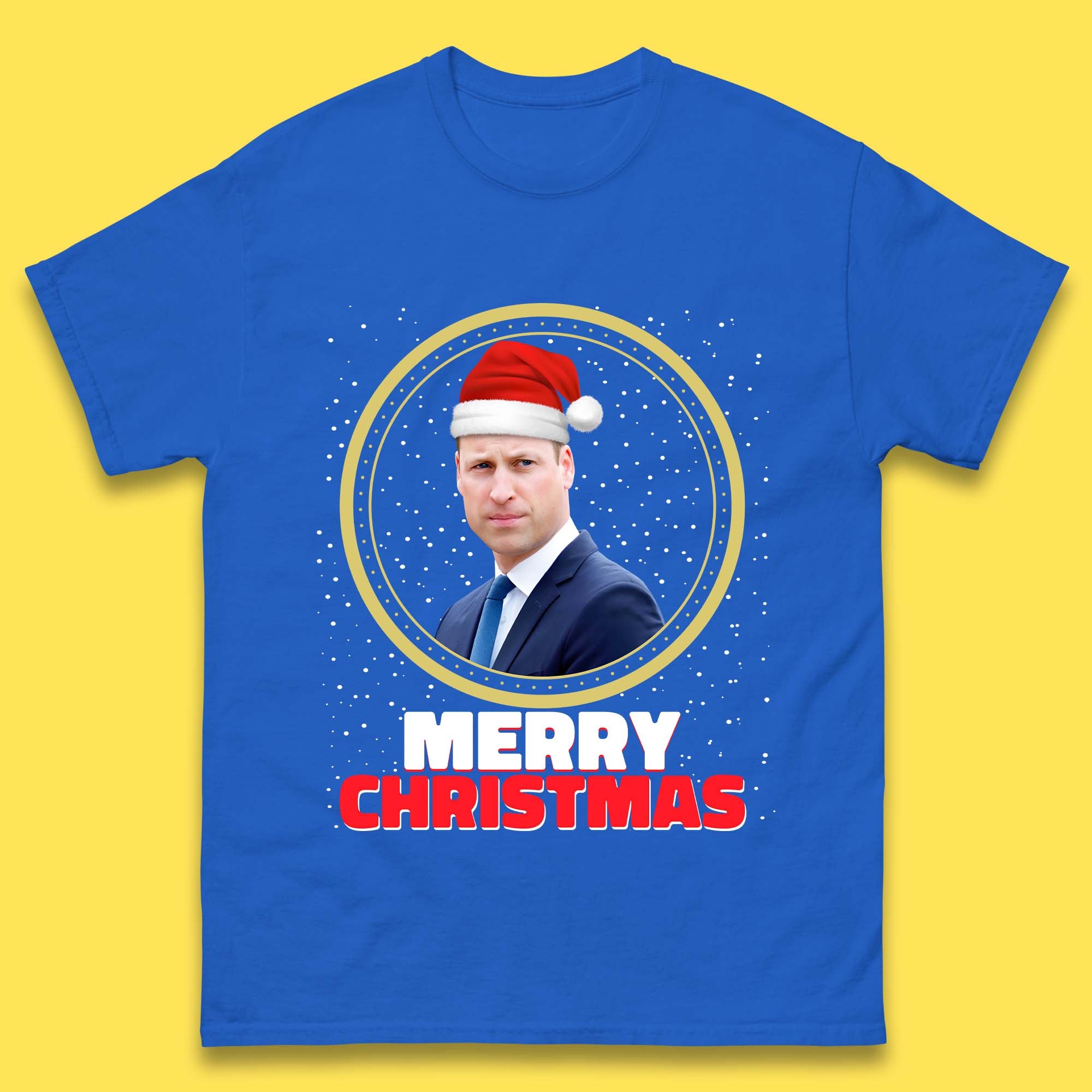 Prince William Christmas Mens T-Shirt
