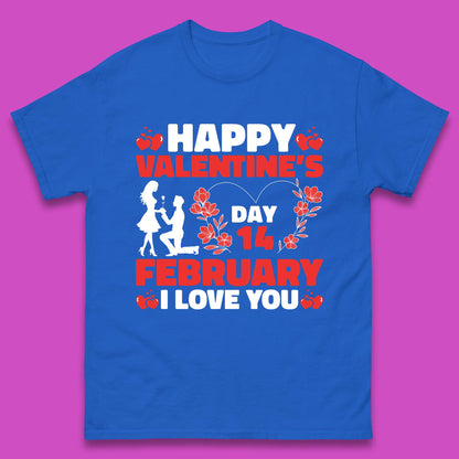 14 February I Love You Mens T Shirt 