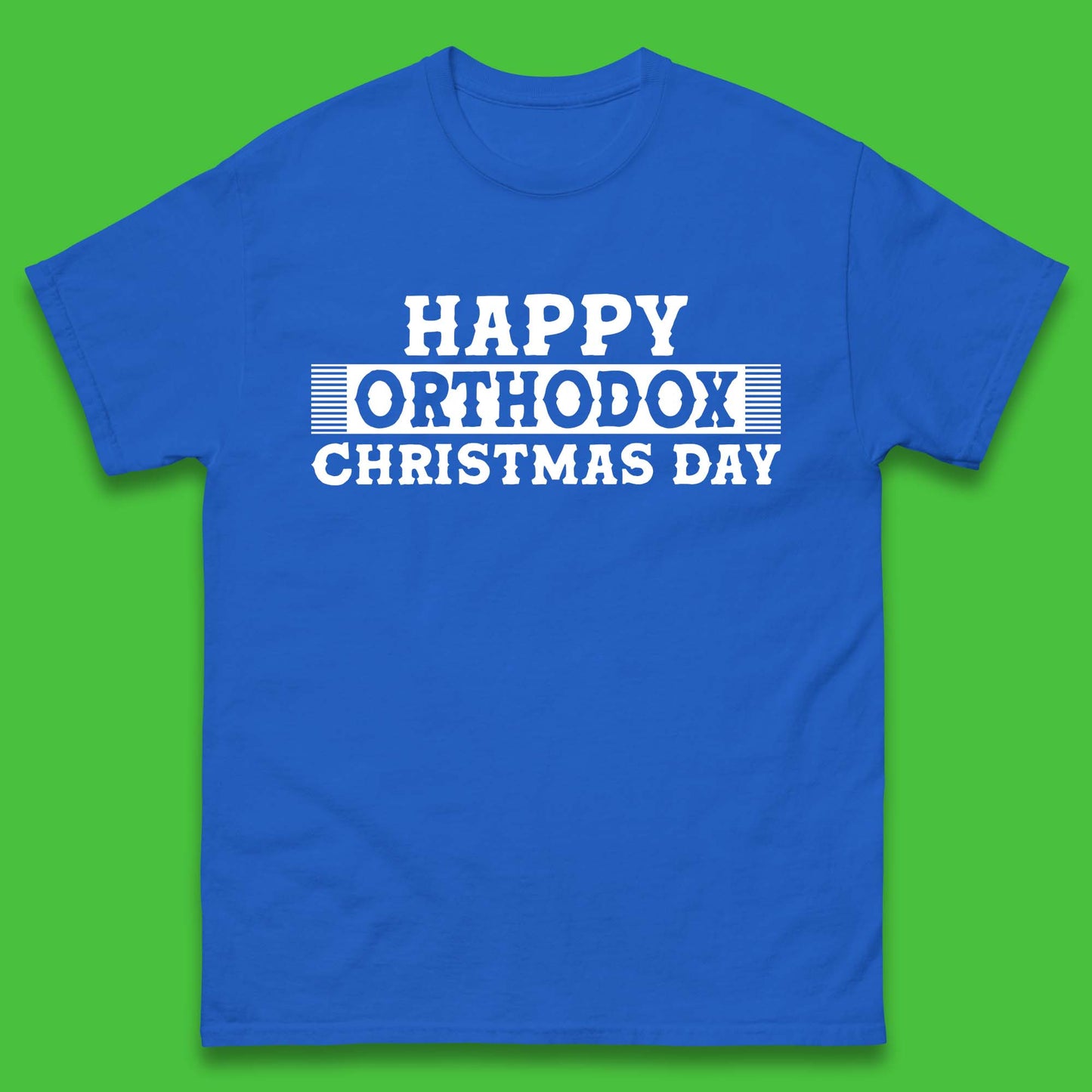 Orthodox Christmas Day Mens T-Shirt