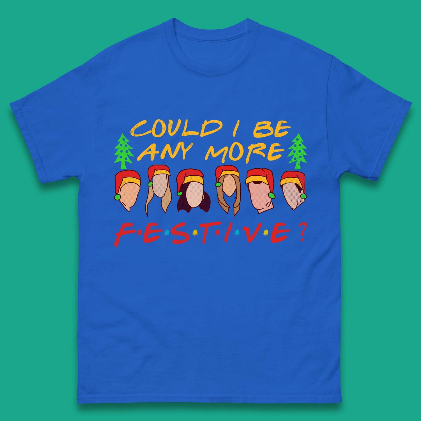 Friends Inspired Christmas Mens T-Shirt