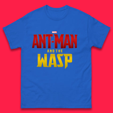 Marvel Ant Man and The Wasp American Comic Superhero Marvel Avengers Movie Mens Tee Top