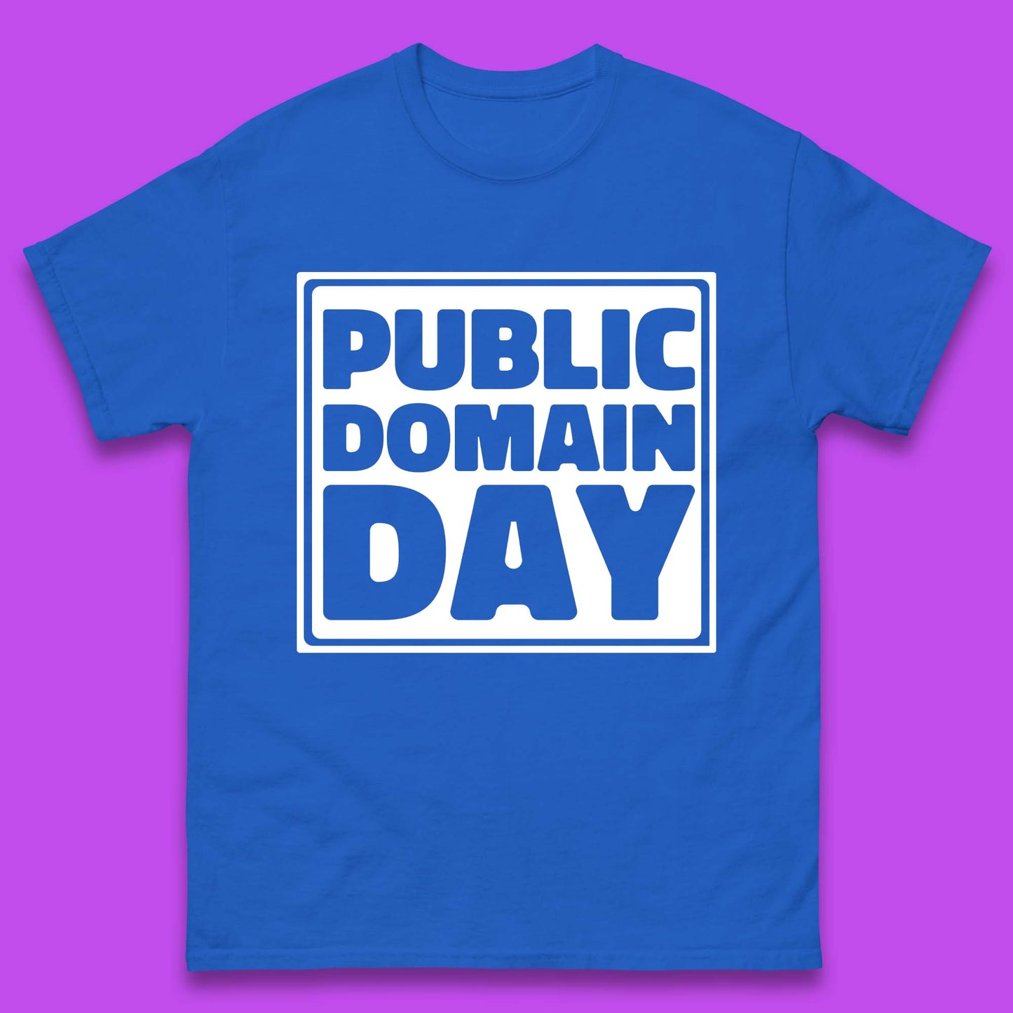 Public Domain Day Mens T-Shirt