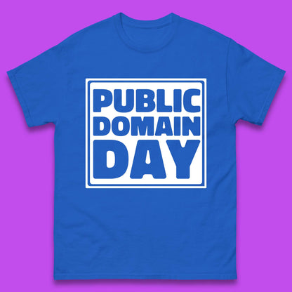 Public Domain Day Mens T-Shirt