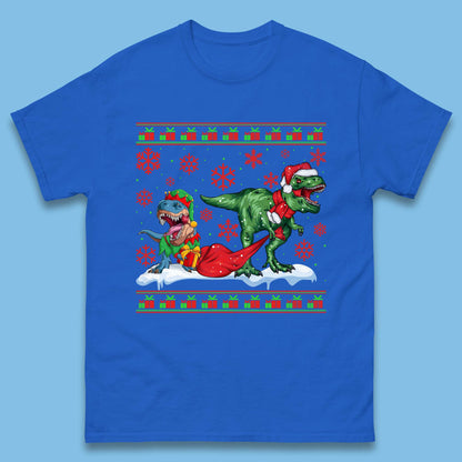 santa & elf costume t shirt