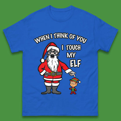 Cheeky Rude Funny Christmas Mens T-Shirt