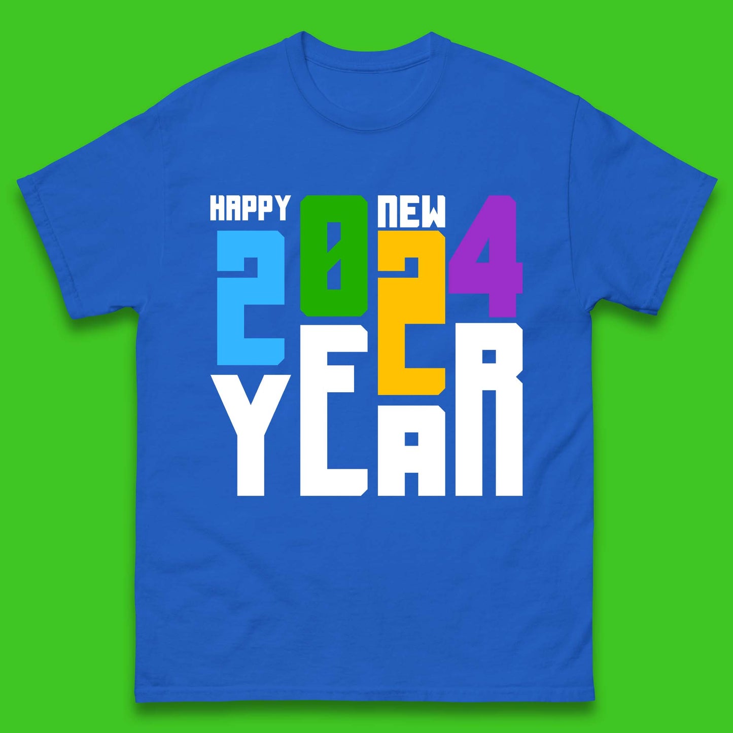 Happy New Year 2024 Mens T-Shirt