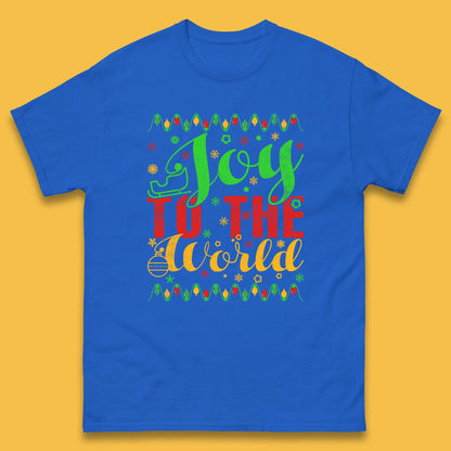 merry christmas joy to the world t shirt