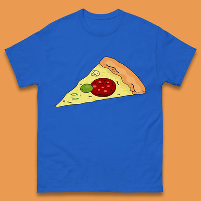 Italian Pizza Slice Pizzaologist Pizza Lover Pizza Holic Pizza Addict Mens Tee Top