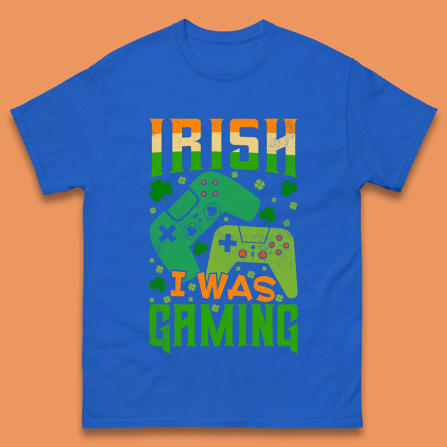 Irish I Was Gaming Mens T-Shirt