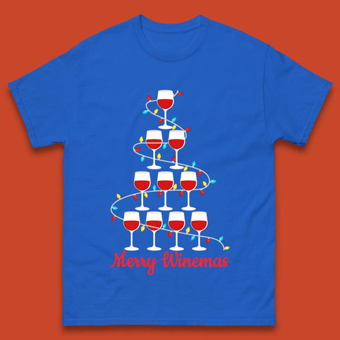 Merry Winemas Christmas Mens T-Shirt