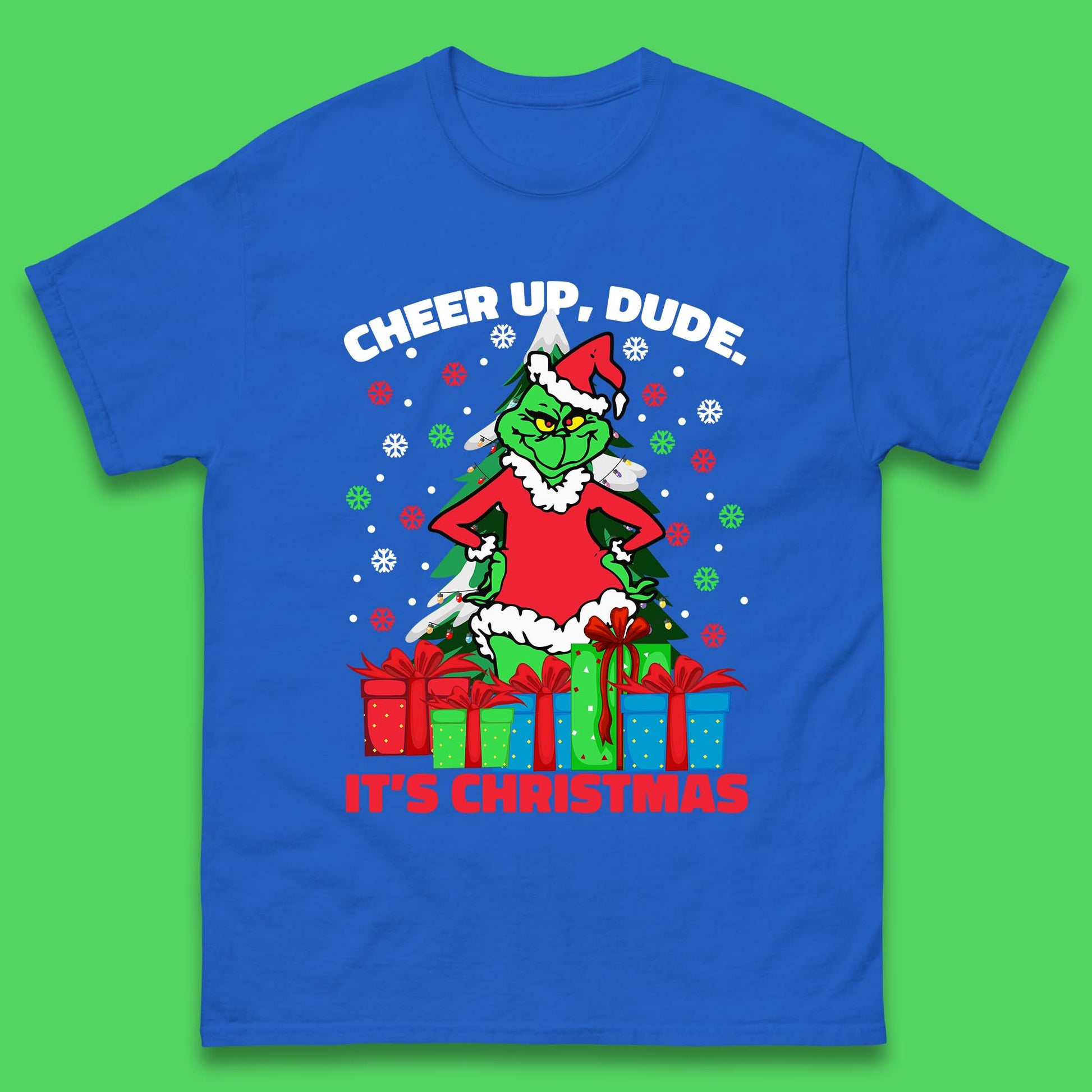 cheer up dude it's christmas t shirt
