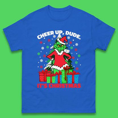 cheer up dude it's christmas t shirt