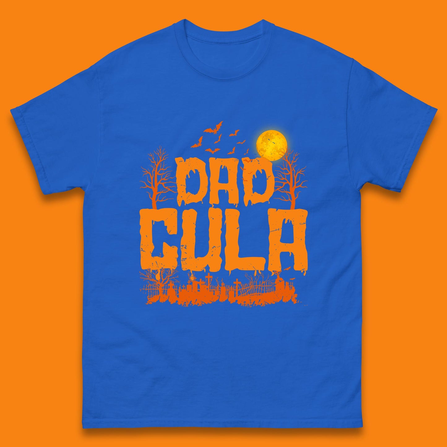 Dadcula Halloween Funny Monster Ghost Spooky Dad Gift Mens Tee Top