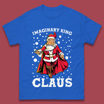 imaginary king santa christmas t shirt