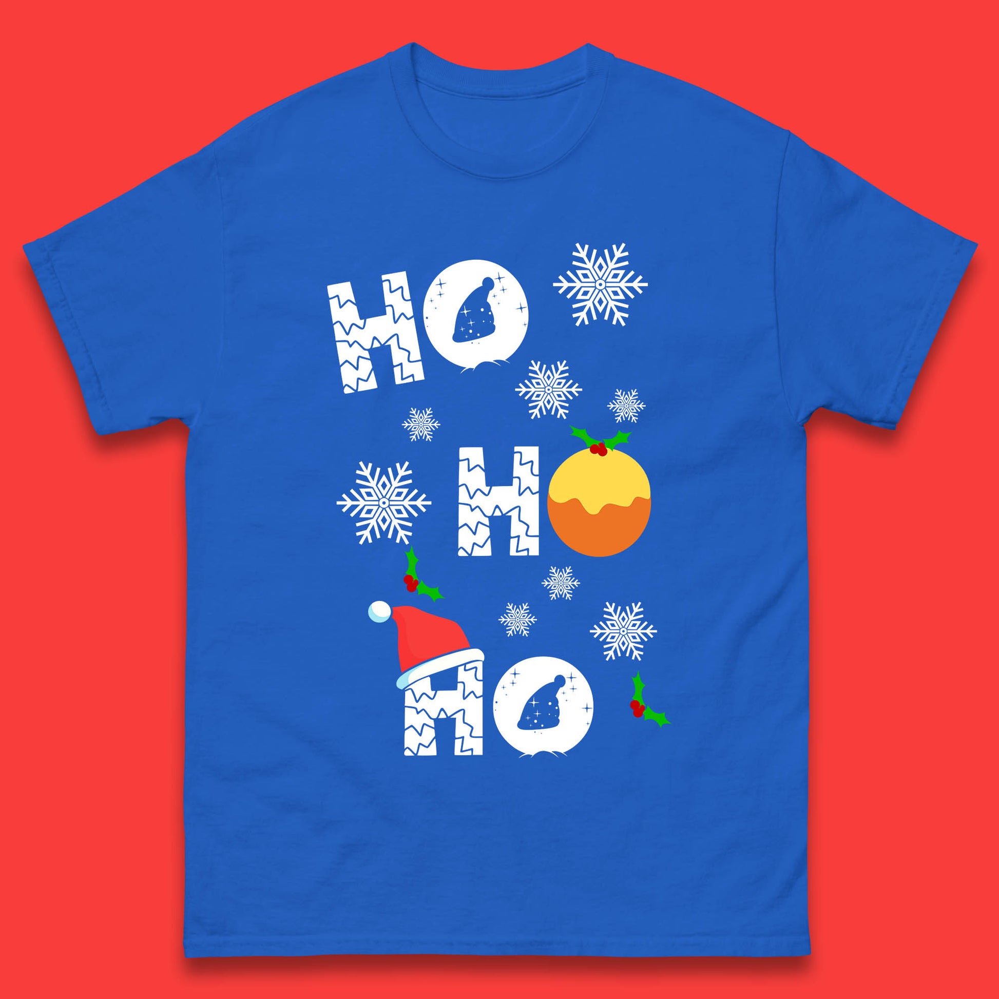 Ho Christmas Santa Hat T-shirt