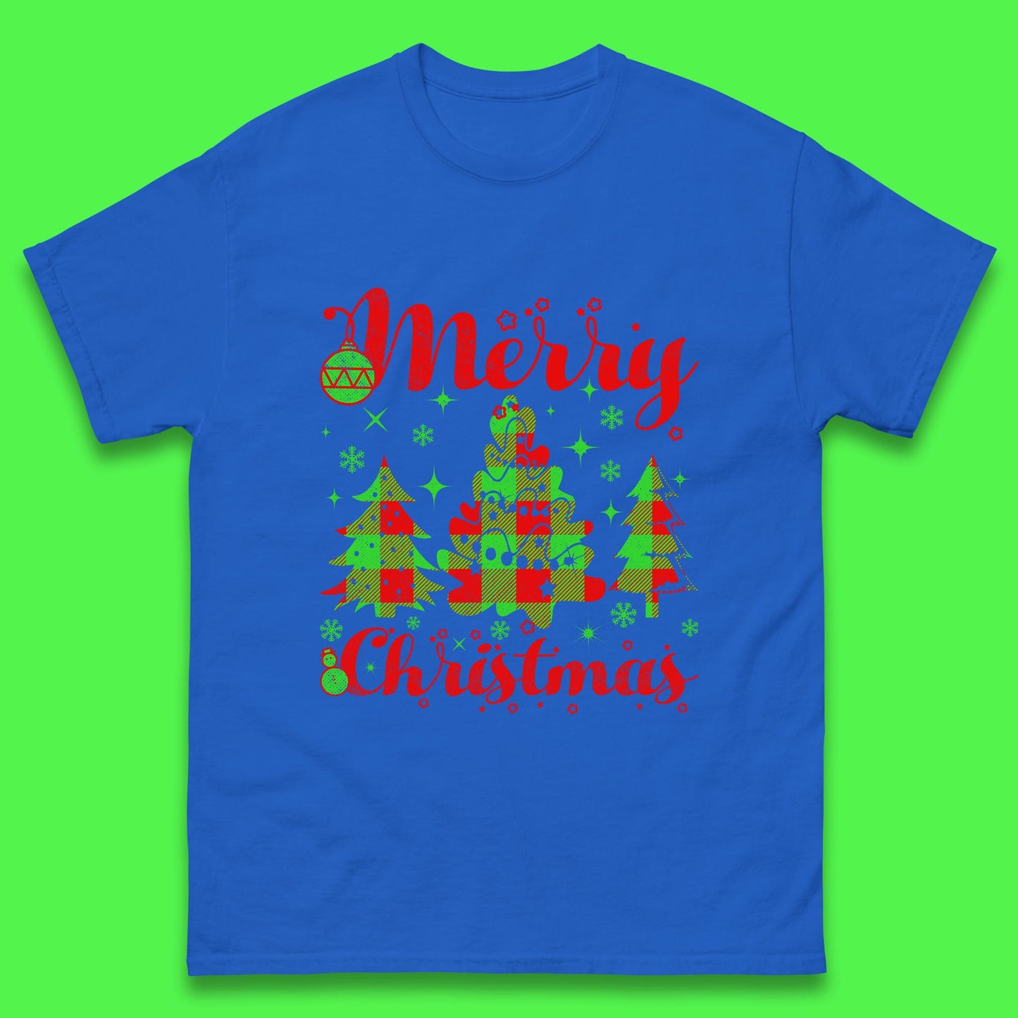 merry christmas trees t shirt